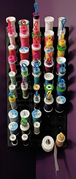 Corner Thread Spool Rack