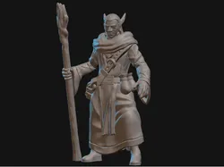 Elf Druid Miniature