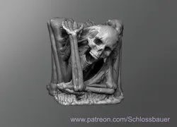 Gelatinous Cube Skeleton