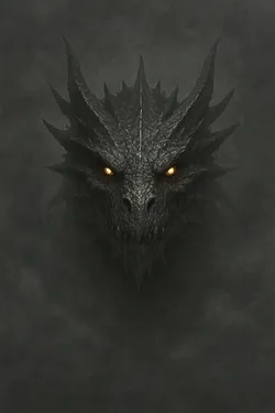 Hueforge Temny drak. Dark dragon.