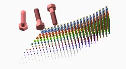 Hundreds of Metric Fine Pitch Hex Screw Bolts with Precise Threads M1.6 up to M64