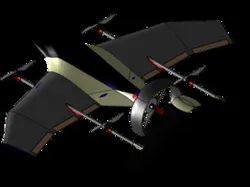 Hydrogen Powered VTOL drone
