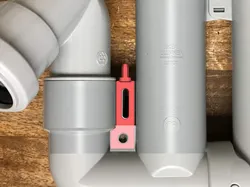 IKEA LILLVIKEN Siphon Wandbefestigung / Wall Mount Bracket