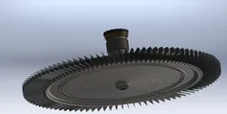 Orenda 9/10 Turbine assembly