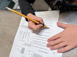 Pencil grip trainer for early penmanship