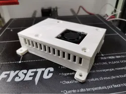 Raspberry Pi 4 POE HAT Case by Akos