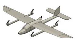 Skysurfer fixed wing VTOL UAV / Drone