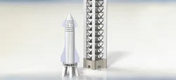 SpaceX Intergaration Tower To Scale