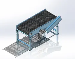 Steel Mesh Belt Conveyor