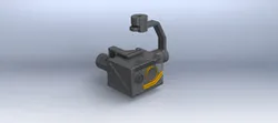 Thermal camera mounted on Gimbal
