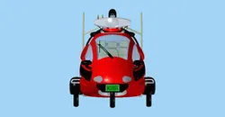 飞行汽车折叠旋翼头 (flying cars)