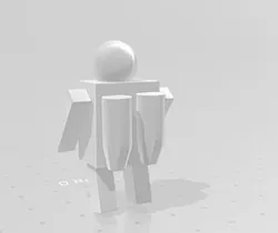 A flying man