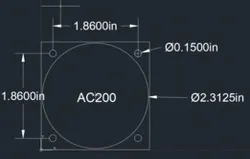 AC200 Prop Controller Cut-out