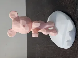 Adorable bear phone stand