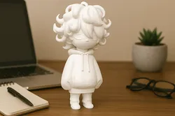 Anime Boy – Stylized Figurine