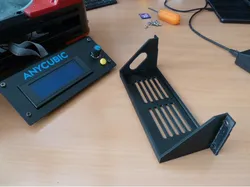 Anycubic Kossel Linear Plus panel enclosure in OpenSCAD