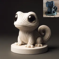 Gecko Sculpture