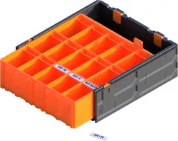 GEN2 185-2W-1H Decor Parts Drawer V2 - 15 Slot