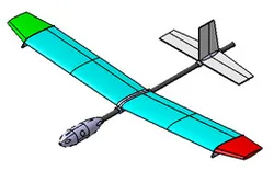 Hand Launched model airplane for Educational purposes