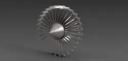 Jet Engine Fan