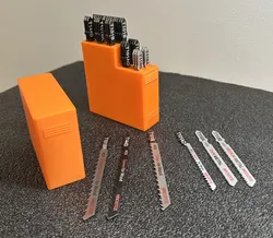 Jigsaw blade case