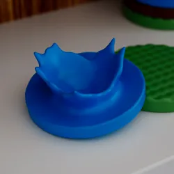 Liquid Splash Drink Cap and Coaster