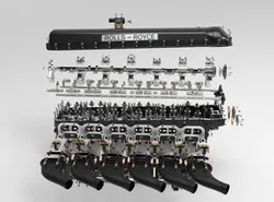 MERLIN 62 CYLINDER HEAD ASSY FINAL