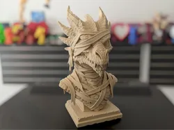 Mummy Dragon Bust