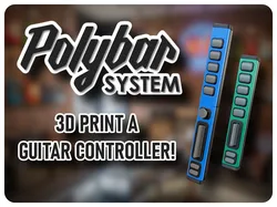 Polybar System - 3D Printed Guitar Controllers