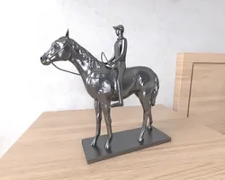 Sculptures & Artworks STL Descărcare - Sculptură de cal - RandomThings