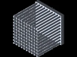 50x50mm Heatsink with Tube Shaped Fins