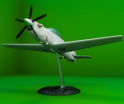 A-29 Super Tucano aircraft 3D print model