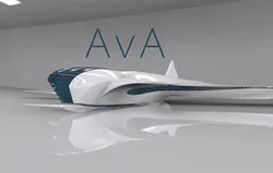 Ava - Futuristic Plane