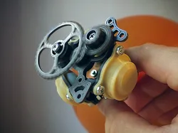 Balloon Powered Radial Engine