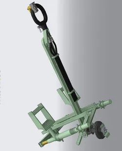 Control column / spade grip supermarine spitfire 2018 carbon