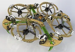 Dual-axis tilting quadrotor design v5