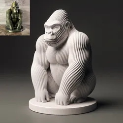 Gorilla Sculpture