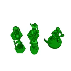 Gratis Characters & Creatures STL indir - D&amp;D Mini's - user3735781305