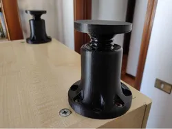 Heavy duty adjustable furniture leg