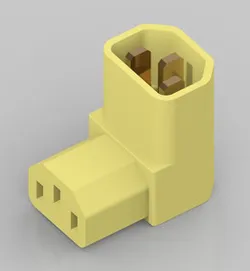IEC 90 Deg Adapter