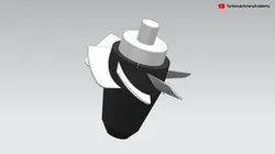 kaplan turbine Designed in NX
