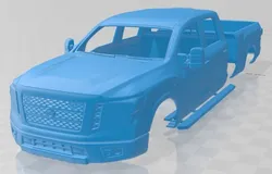 nissan titan xd pro 4x 2016 printable body car 3D Print Model in Automotive 366328