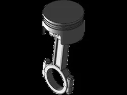 piston and connecting rod