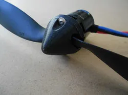 RC plane spinner