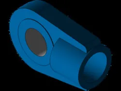 Rexroth - Bosch Plain Clevis (Type CSA 110 , CSA 110 B) - For Cylinder Range CDH1 , Piston Diameter D=200 mm - For Cylinder Range CDH3 , Piston Diameter D=180 mm