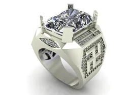 ring men 3D Print Model in Rings 366626