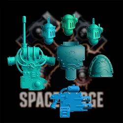 Sea Dragon Elite Components – Firearm, Chest Plate & Pauldron STL Pack