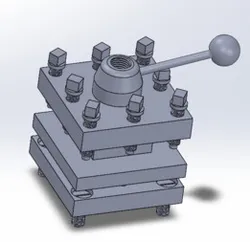 Square tool post