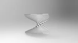 Thunder helicoid surface