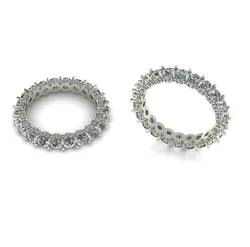 843 Ring 3D Print Model in Rings 558562